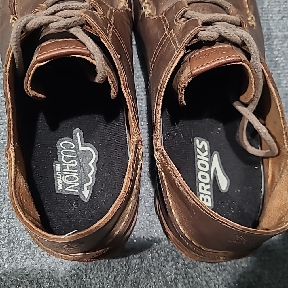 Olukai Men's Ohana Brown Leather Lace Up Convertible‎ Loafers Size US 11 - Picture 13 of 14